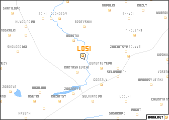 map of Losi