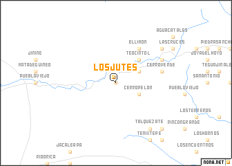 map of Los Jutes