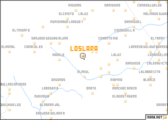 map of Los Lara