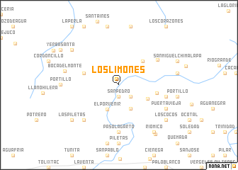 map of Los Limones