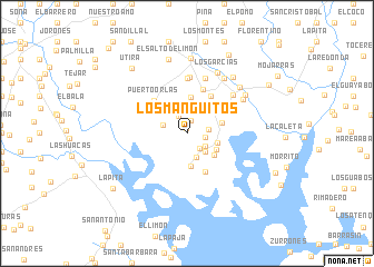 map of Los Manguitos