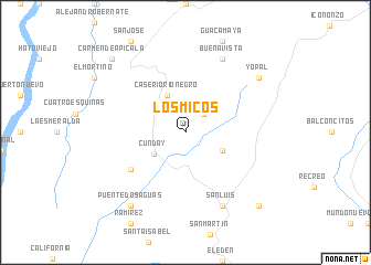map of Los Micos