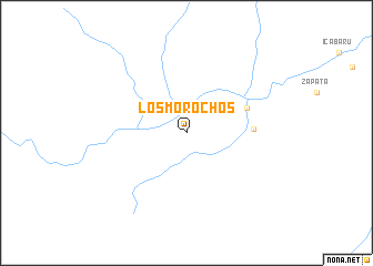 map of Los Morochos