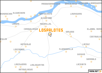 map of Los Palotes
