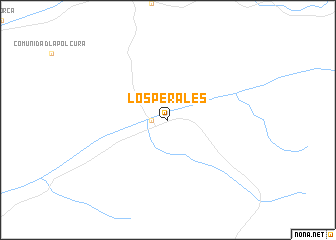 map of Los Perales