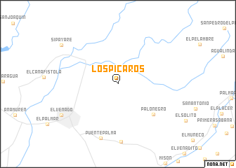 map of Los Picaros