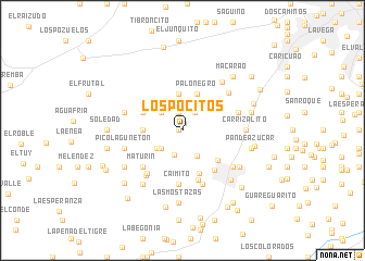 map of Los Pocitos