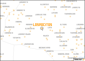 map of Los Pocitos