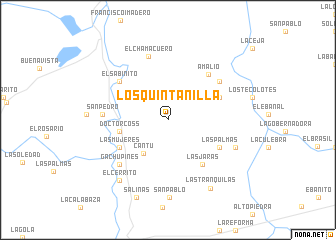 map of Los Quintanilla