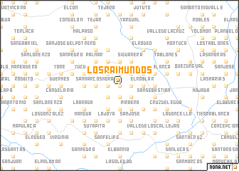map of Los Raimundos