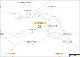 map of Los Rulos