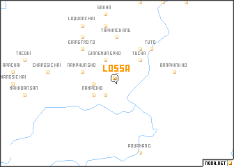 map of Lossa