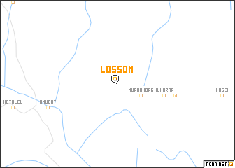 map of Lossom