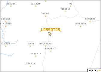 map of Los Sotos