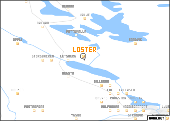 map of Loster