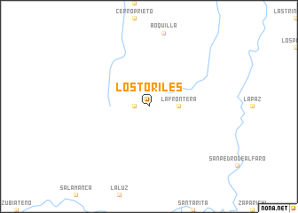 map of Los Toriles