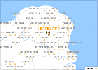 map of Los Toritos