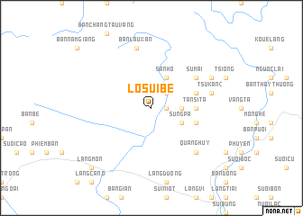 map of Lo Sui Bé