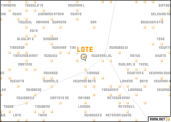 map of Loté