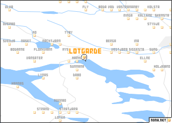 map of Lötgärde
