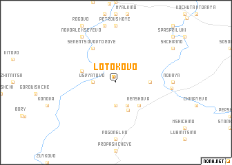 map of Lotokovo