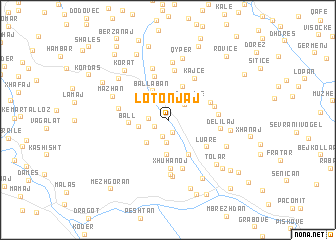 map of Lotonjaj