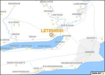 map of Lotoshniki