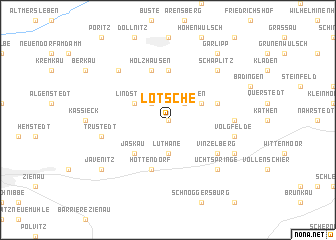 map of Lotsche