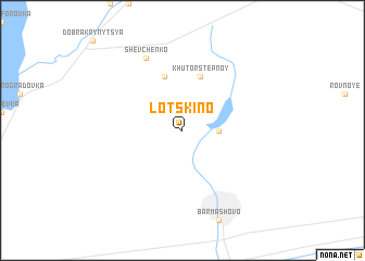 map of Lotskino