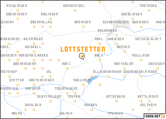 map of Lottstetten