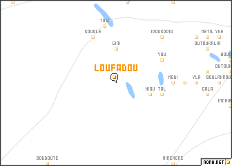 map of Loufadou