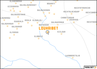 map of Louhaïbet