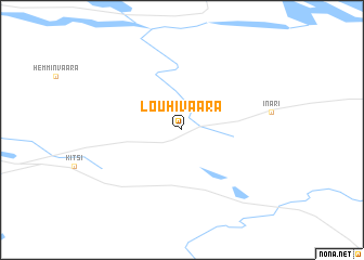 map of Louhivaara