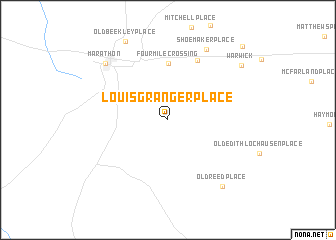 map of Louis Granger Place