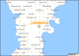 map of Loukádhika