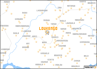 map of Loukengo