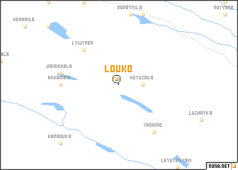 map of Louko