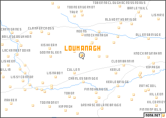 map of Loumanagh