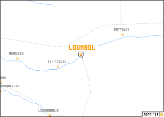 map of Loumbol