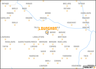 map of Loung Man