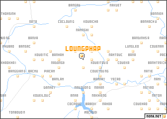 map of Loung Phap