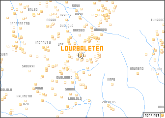 map of Lourbaleten
