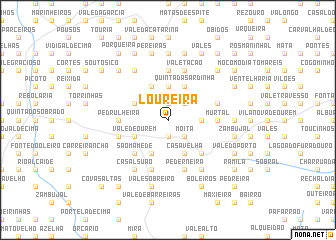 map of Loureira