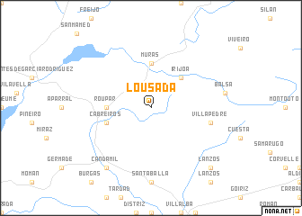 map of Lousada