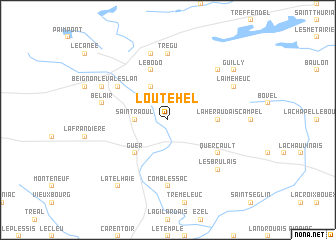 map of Loutehel