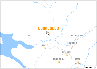 map of Louvoulou