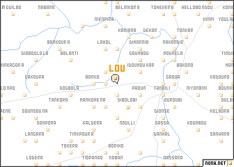 map of Lou