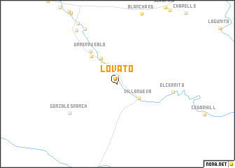 map of Lovato