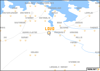 map of Lövö
