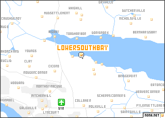 map of Lower South Bay